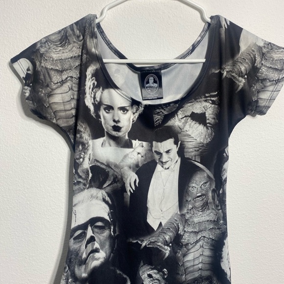 Universal Monsters horror skater dress Halloween - Picture 6 of 8